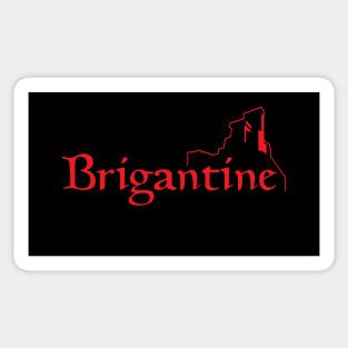 Brigantine Retro Sticker